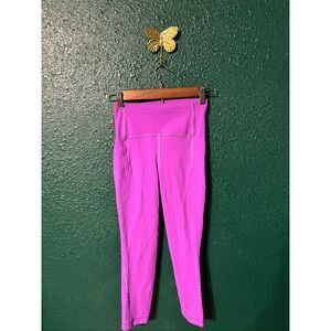Lululemon Swift Speed High-Rise Crop 21" Moonlit Magenta Sz 2